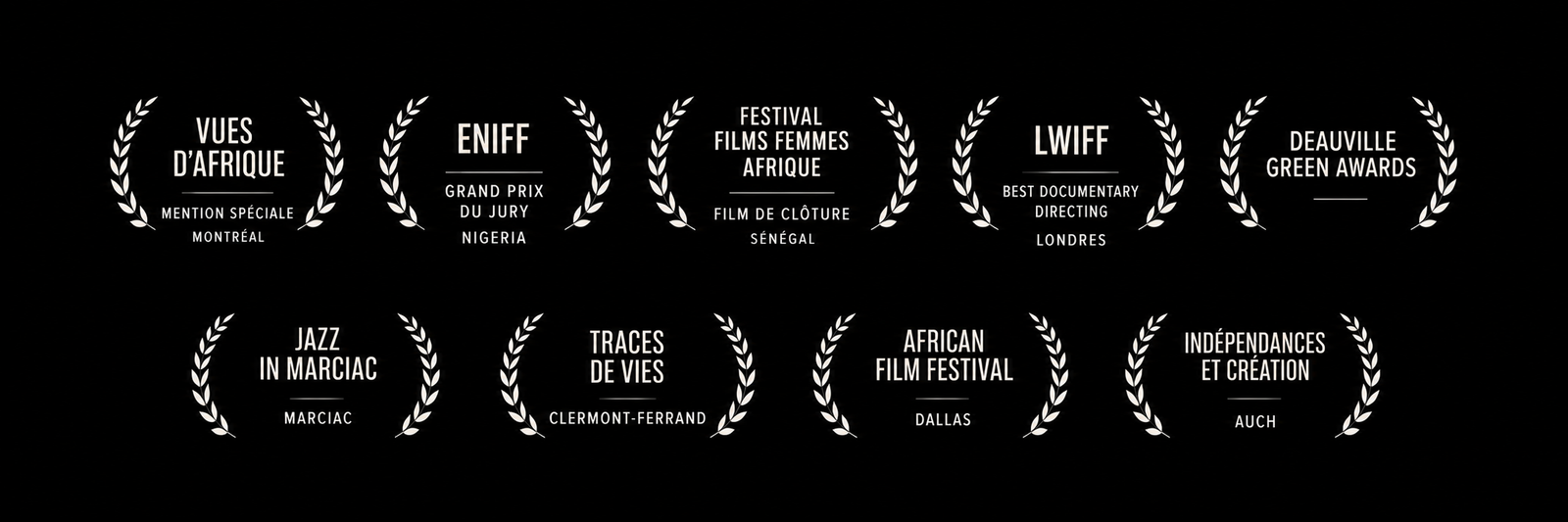 Prix et sélections en festivals